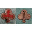 Front and back of Original Badge. (Not for Sale) 