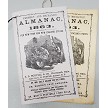 1863 Almanac Reproduction and original 