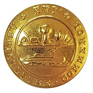 Tennessee State Seal Button 