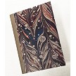 marbled paper journal 